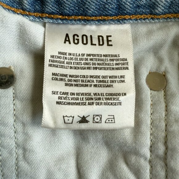 AGOLDE Criss Cross Straight Jean SZ 25 - Picture 6 of 7